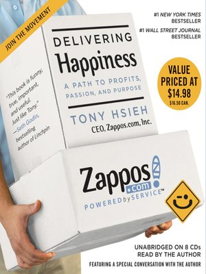 cover image of Delivering Happiness